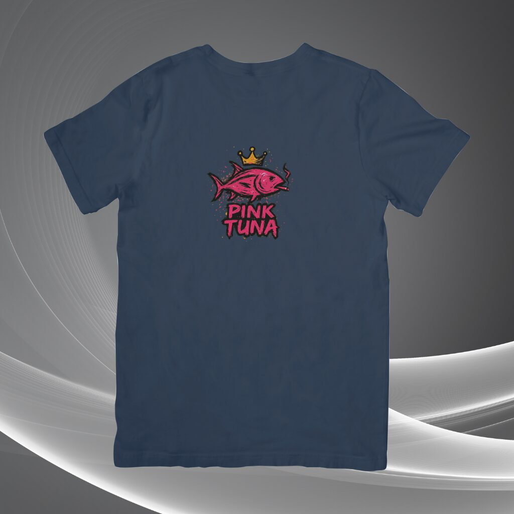 Pink Tuna Graffiti T-Shirt